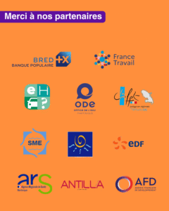 Liste des sponsors et partenaires pour la campagne Orangez le monde mise en place par l'association Soroptimist.